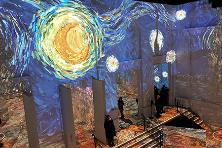 Exposition immersive de Van Gogh